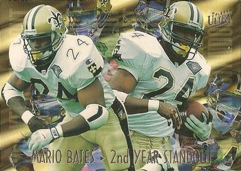 Mario Bates New Orleans Saints 1995 Ultra Fleer NFL 2nd Year Standouts #2